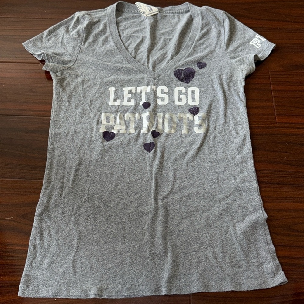 Victoria’s Secret patriots football tshirt